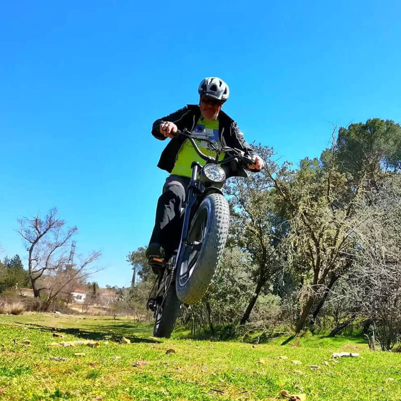 OUXI V8 Max 20"Electric Bike 750W Motor 50KM/H Max Speed 48V 30Ah Dual Battery