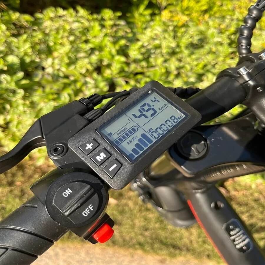 OUXI V8 Max 20"Electric Bike 750W Motor 50KM/H Max Speed 48V 30Ah Dual Battery