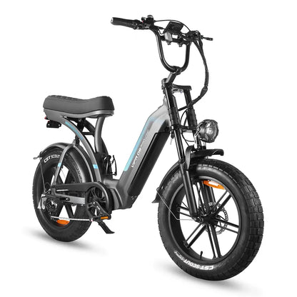 OUXI Q8 20"Fat Tire Electric Bike 750W Motor 50KM/H Max Speed 48V 20Ah Battery