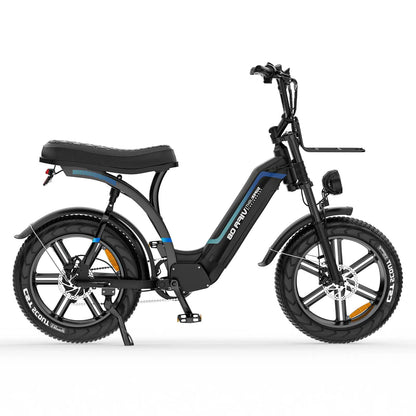OUXI Q8 20"Fat Tire Electric Bike 750W Motor 50KM/H Max Speed 48V 20Ah Battery